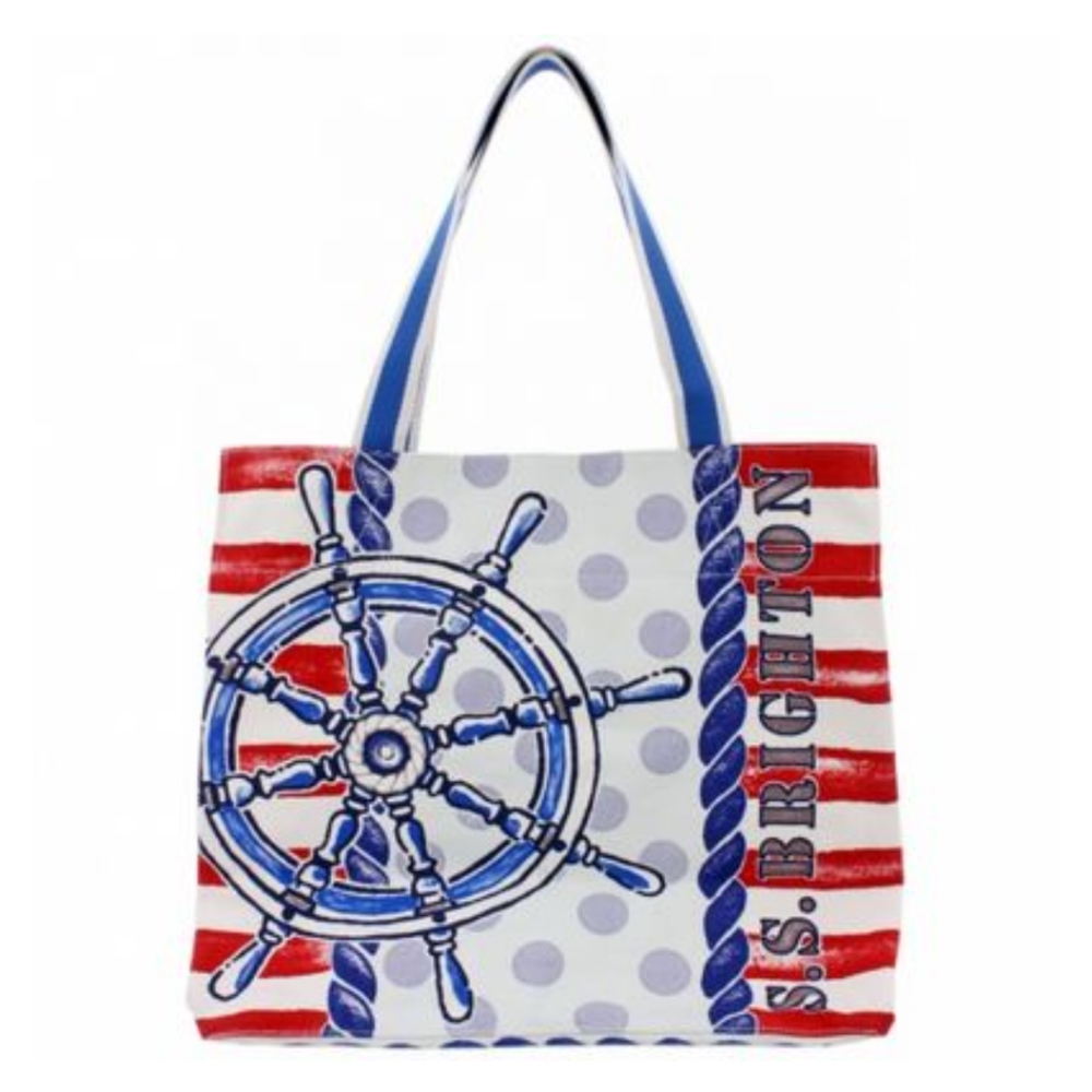 Brighton canvas tote